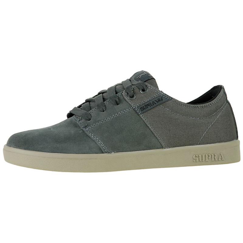 Zapatillas Bajas Supra Argentina Hombre - TK LOW Gris (ZHGDV-7538)